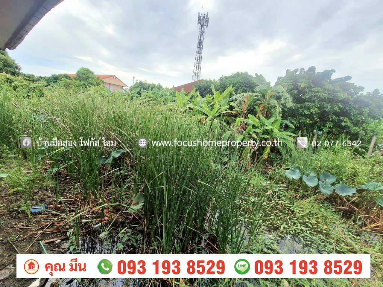 ขาย ที่ดินเปล่า 750 ตารางวา ใกล้สำนักงานที่ดินบางบัวทอง นนทบุรี